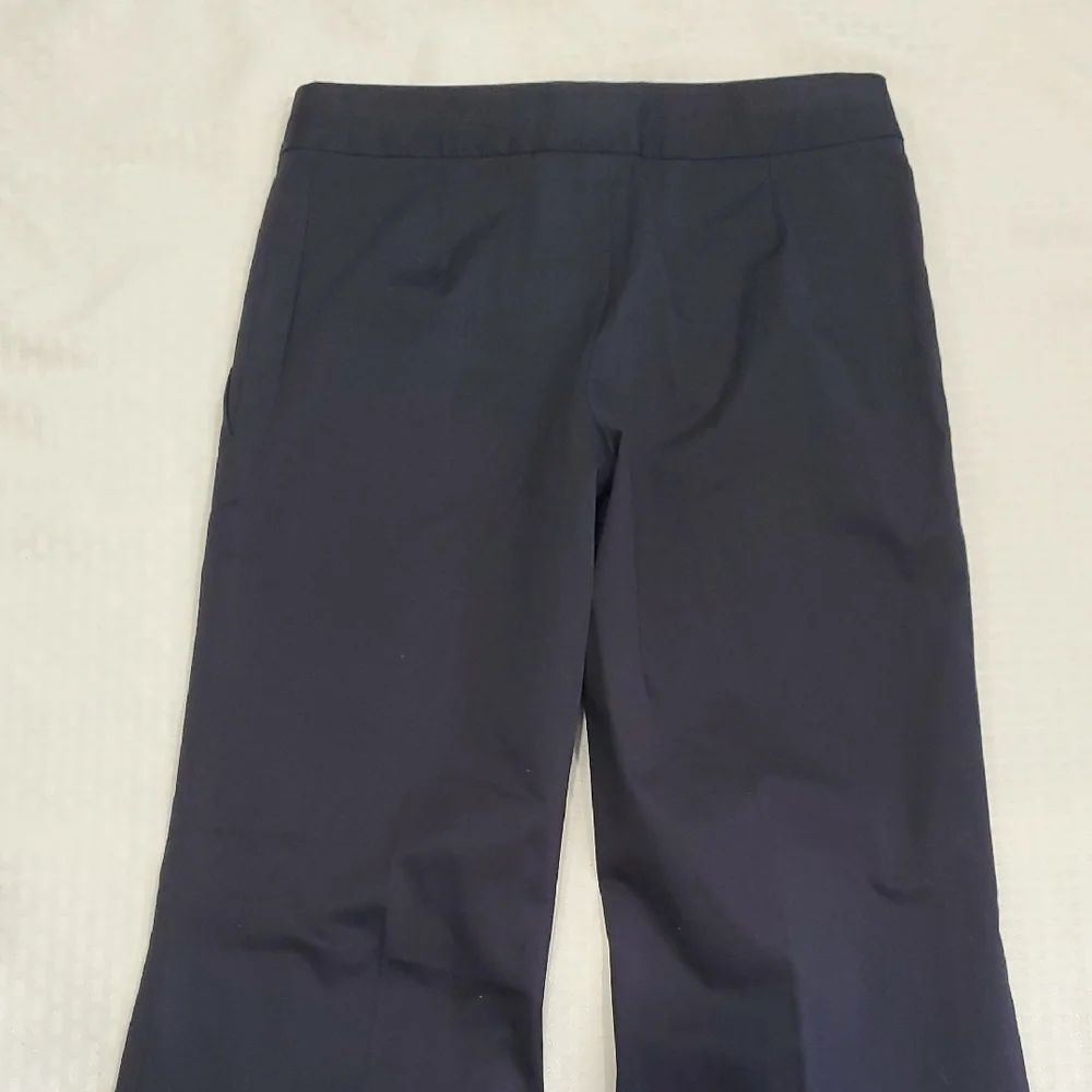 NWT Tory Burch Blue Wide-Leg Trousers Office Board Room Dress Pants Size 2 - Picture 14 of 16